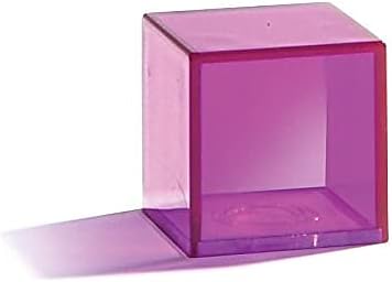 Learning Resources View-Thru Geometric Solids - Classroom Must Haves, Teacher Supplies, Geometry Set, Pattern Blocks, Homeschool, 3d School Shapes For Teaching, Math Manipulatives Essentials